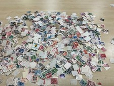 Czechoslovakia Stamps vintage off paper 3000+ #278