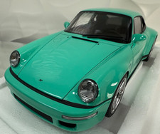 1/18 Almost Real 880206 - 2018 Porsche 911 964 RUF SCR Coupe - Mint Green