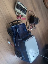Tamiya  1/10 RC Toyota Land Cruiser 40 CR-01 with Radio & Battery Charger.