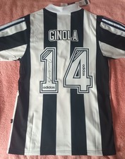 David Ginola Signed Football Shirt  / Newcastle United  Photo Proof