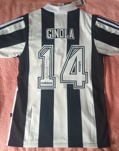 David ginola signed football - david,