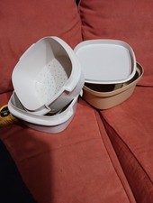 Vintage Tupperware Steamer Tan