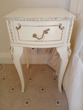 Vintage Olympus Retro Louis Style Bedside Table x 2