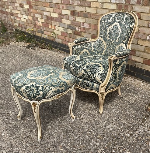 Vintge louis xvi style painted - vintge,