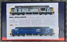 Bachmann 32-390X Rail Exclusive Class 37/7 twin pack, 37702 & 37798