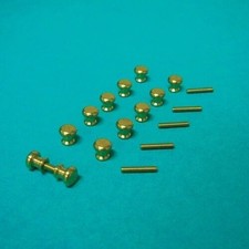 One Pair of Brass Door Knobs