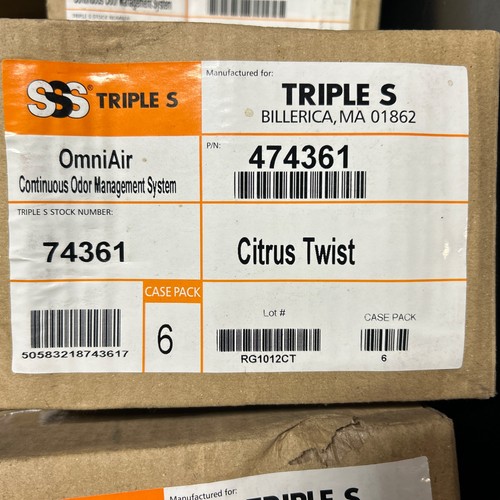 Triple cell citrus twist - s,