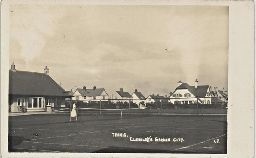 Cleveleys garden city - garden, city.