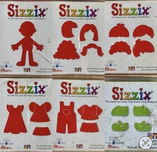 Sizzix Doll Body Clothes Hair