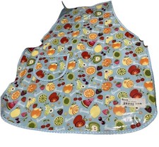 Harrods Fruits Cocktail  Kids Waterproof Apron. New With Tags