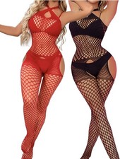 Sexy Fish Net Criss Cross Body