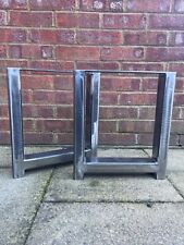 metal bench legs hand made set of 2 bespoke bench legs made to order Heavy duty