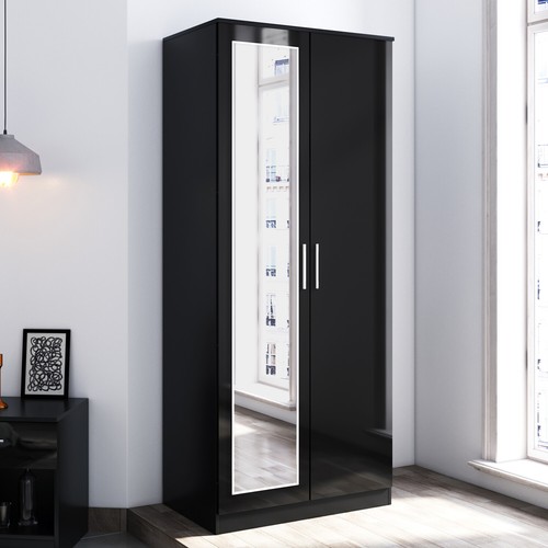 Black high gloss doors - high,