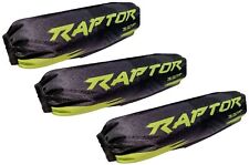 Black Lime Yellow ATV Shock Covers for Yamaha Raptor 700 R-SE 2022, quad-parts