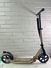 Oxelo Town 5XL Folding Push Grey Scooter for Kids & Adults, Max Load 100kg