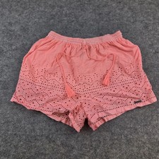Superdry Women's Shorts Size Small  Drawstring Lightweight Pink Shorty B-350