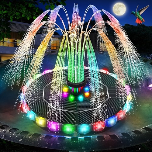 Solar fountain 2026 upgrade - solar,