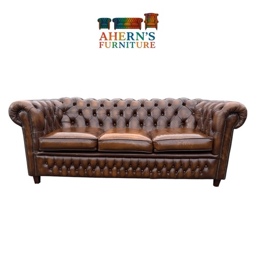 Vintage golden brown leather - vintage,