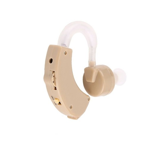 Hearing aid with - battery, for