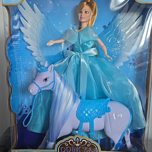 Princess magical horse doll - horse,