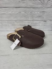 Next Brown Leather Slip On