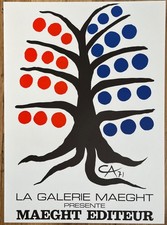 Alexander Calder 1971 Poster