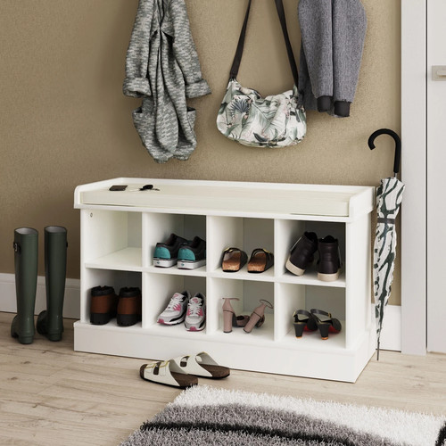 White kempton hallway - white, shoe