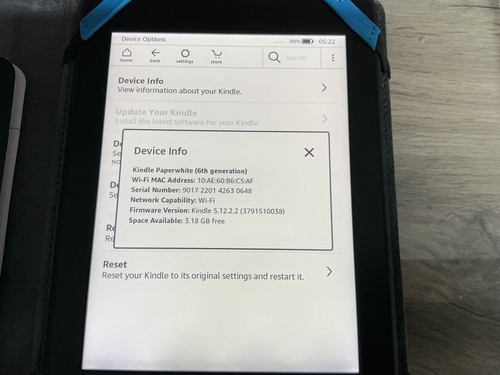 Amazon kindle 6th generation - 6th,