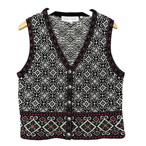 Nomadic traders sweater vest - nomadic,