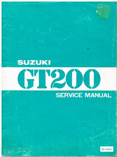 Suzuki gt200 gt200e original - suzuki,