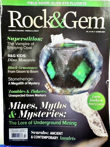 Rock gem magazine mines - rock,