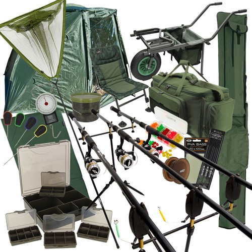 Carp fishing setup 3 - setup, with