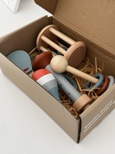 Wooden Education Musical Instrument Set Of 5 Items For Kids +6 Months