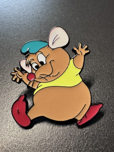 Gus the mouse enamel pin - the, badge