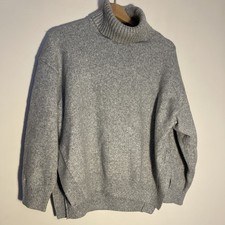 H&M Grey Roll Neck Oversized