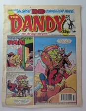 Vintage The Dandy No. 2646 August 8th, 1992 Comic Magazine Used
