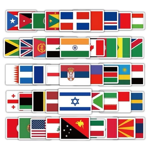 30pcs random flags the - random,