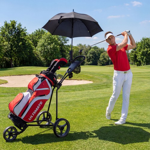 Three wheel foldable golf - three,