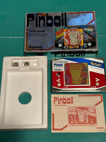 Gakken pinball lcd - gakken,
