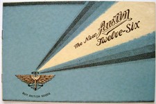 AUSTIN Twelve-Six 1931 #798 Original Car Sales Brochure