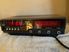 Vintage Retro Binotone Royal Digital Clock Radio 01/6217. LED No Ariel Working