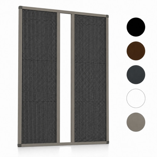 Double door sliding fly screen - door,
