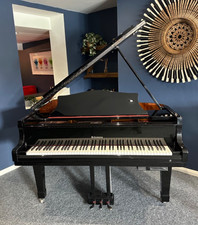 Schumann self playing baby grand piano - gloss black - Delivery  - stool