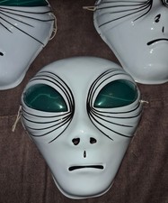 7 x Halloween alien masks adults and kids fancy dress costume new no tags