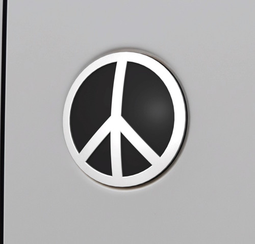 Peace rear badge emblem 130mm - badge,