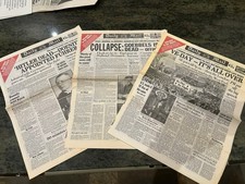 WW2 Daily Mail Newspapers 1945