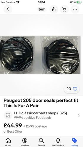 Peugeot 205 gti - rubber, see