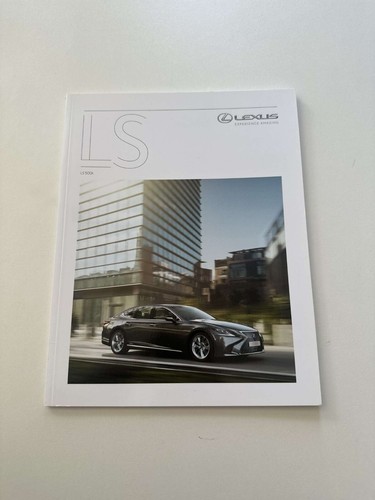 Original lexus ls500h - ls500h, brochure