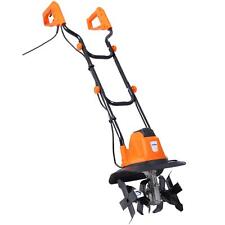 eSkde Electric Tiller Rotovator Cultivator Powerful 1050w 32cm Width 22cm Depth 
