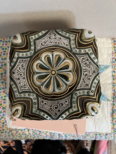 Ceramic glazed dresser box - dresser,